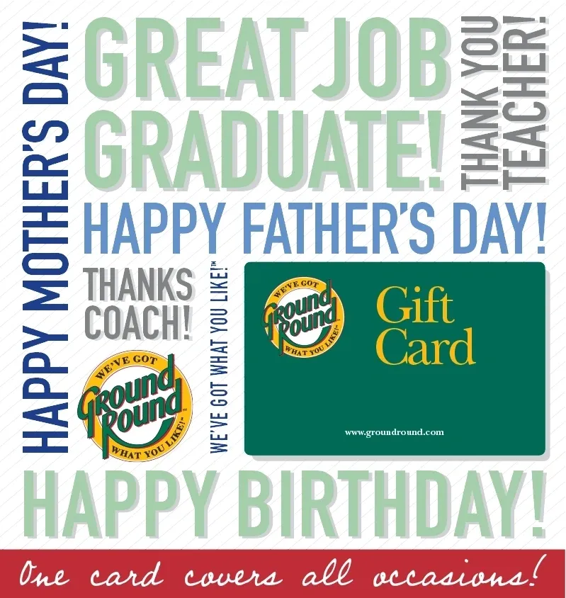A gift card for father 's day and birthday